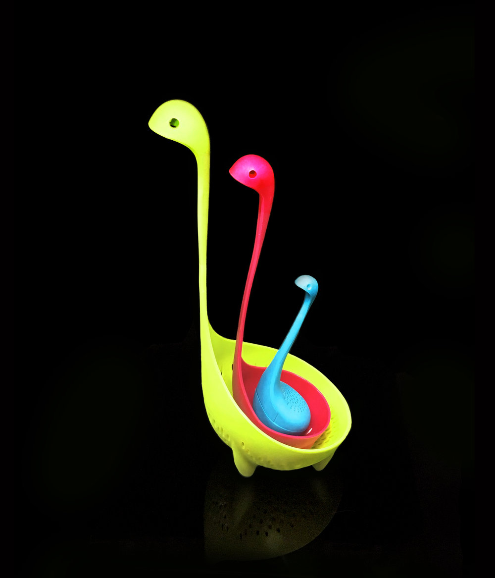 Nessie the Loch Ness Monster Ladles